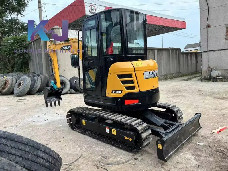 3.5 tons used SANY 35U Mini Excavator for sale