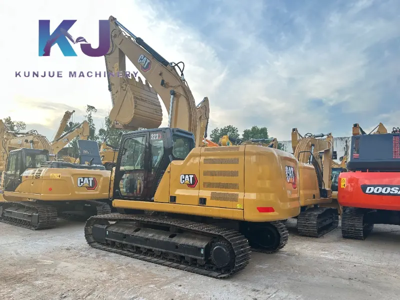 95% New second-hand original Japanese CAT 323GC excavator