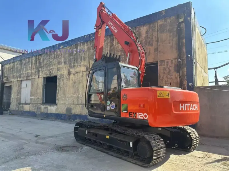 Venda rigorosa de fábrica Usado Zx120-5 Hitachi Escavadeira preço barato