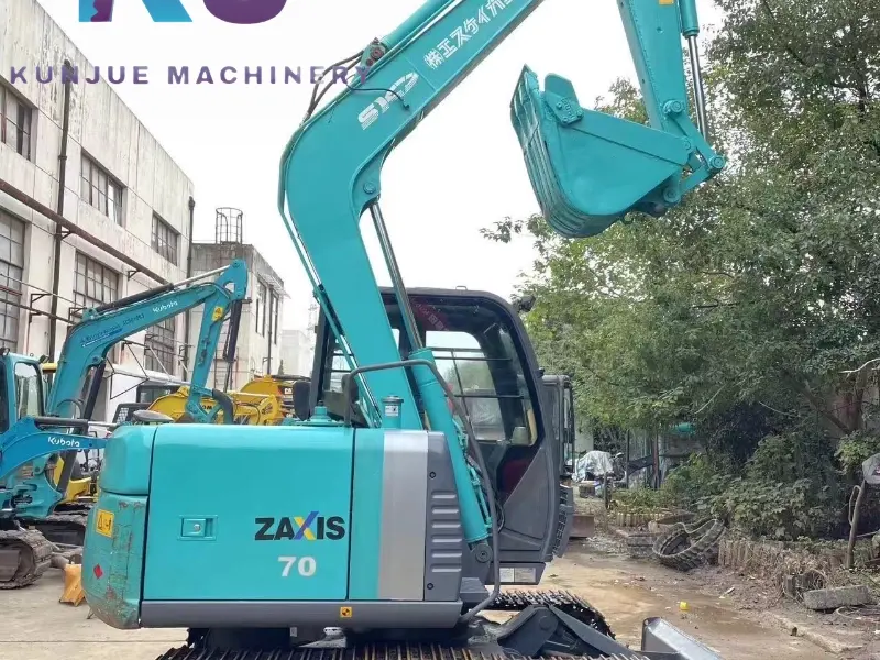 Excavadora Hitachi ZX70-3 original de Japón a buen precio