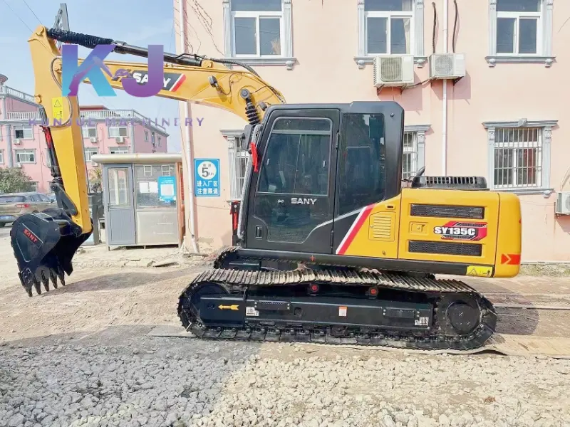 Second-hand SANY 135C  13TON Fuel-Efficient Crawler Excavators