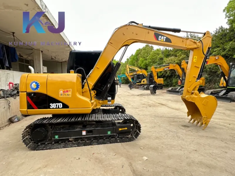 Excavadora de cadenas CAT 307D de 7 toneladas usada disponible para la venta en China