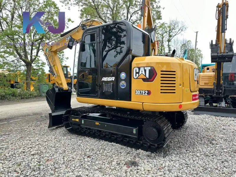 Escavadeira CAT 307E2 7ton usada adequada para construção