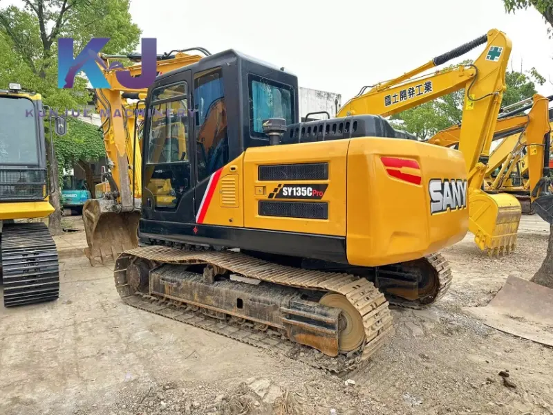 حفارة SANY 135C PRO مستعملة للإنشاءات الثقيلة